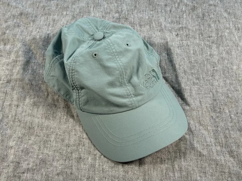 The North Face Hat Cap Adult Small Green Adjustable Adventure Hiking Running